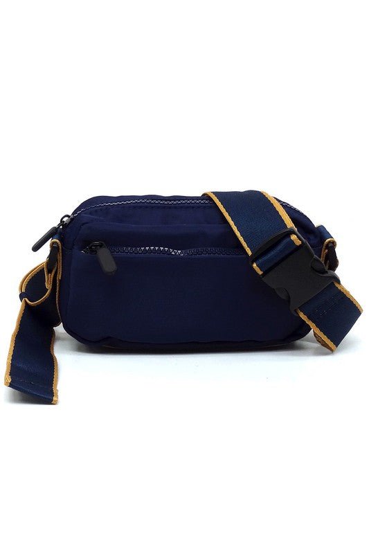 Nylon Fanny Pack Crossbody Bag - Happily Ever Atchison Shop Co.