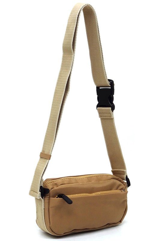 Nylon Fanny Pack Crossbody Bag - Happily Ever Atchison Shop Co.