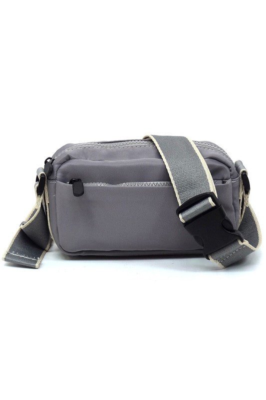 Nylon Fanny Pack Crossbody Bag - Happily Ever Atchison Shop Co.