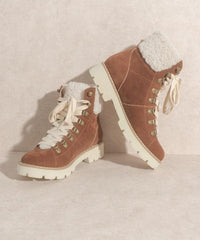 Oasis Society Aaliyah - Winter Ankle Bootie - Happily Ever Atchison Shop Co.