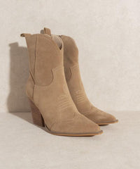 Oasis Society Ariella - Western Short Boots - Happily Ever Atchison Shop Co.