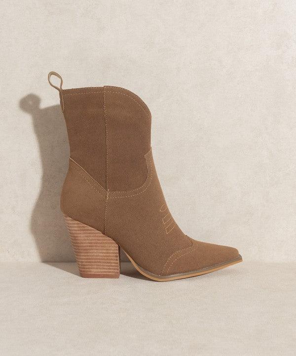 Oasis Society Ariella - Western Short Boots - Happily Ever Atchison Shop Co.