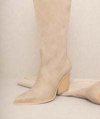 OASIS SOCIETY Barcelona - Knee High Western Boots - Happily Ever Atchison Shop Co.