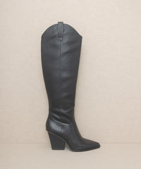 OASIS SOCIETY Barcelona - Knee High Western Boots - Happily Ever Atchison Shop Co.