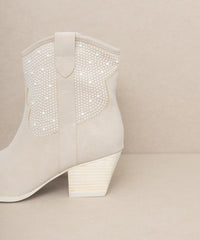 OASIS SOCIETY Cannes - Pearl Studded Western Boots - Happily Ever Atchison Shop Co.