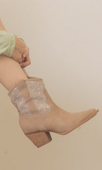 OASIS SOCIETY Cannes - Pearl Studded Western Boots - Happily Ever Atchison Shop Co.