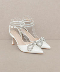 Oasis Society Chelsea - Bow Front Kitten Heel - Happily Ever Atchison Shop Co.