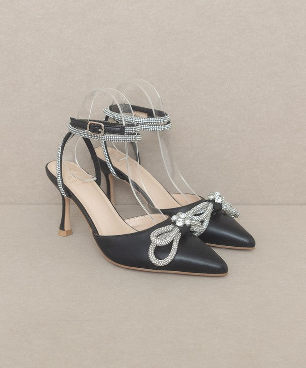 Oasis Society Chelsea - Bow Front Kitten Heel - Happily Ever Atchison Shop Co.