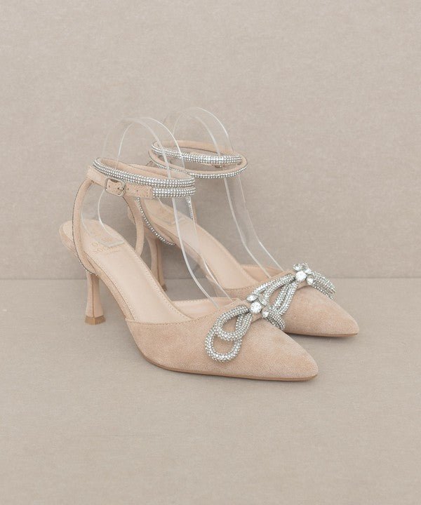 Oasis Society Chelsea - Bow Front Kitten Heel - Happily Ever Atchison Shop Co.