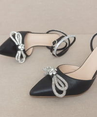 Oasis Society Chelsea - Bow Front Kitten Heel - Happily Ever Atchison Shop Co.