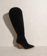 Oasis Society Clara - Knee - High Western Boots - Happily Ever Atchison Shop Co.