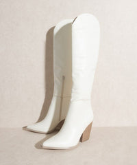 Oasis Society Clara - Knee - High Western Boots - Happily Ever Atchison Shop Co.