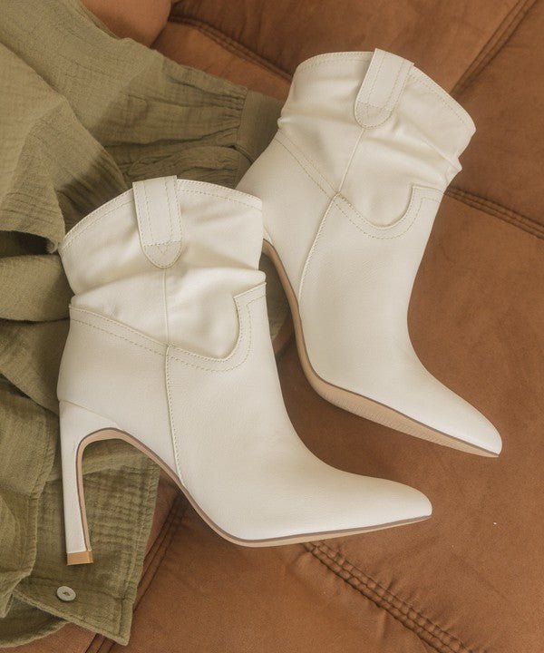 Oasis Society Kate - Slim Heel Booties - Happily Ever Atchison Shop Co.