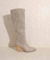 Oasis Society Lacey - Knee High Western Boots - Happily Ever Atchison Shop Co.