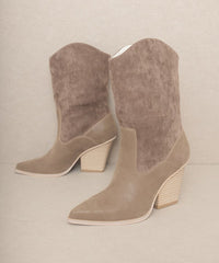 OASIS SOCIETY Marseille - Loose Fit Western Boots - Happily Ever Atchison Shop Co.