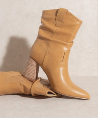 Oasis Society Mavis - Western Style Bootie - Happily Ever Atchison Shop Co.