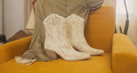 OASIS SOCIETY Nantes - Embroidered Cowboy Boots - Happily Ever Atchison Shop Co.