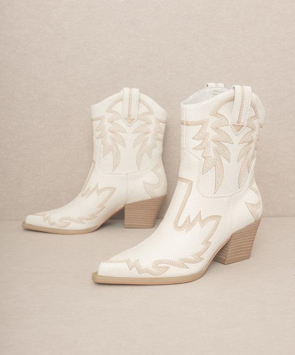 OASIS SOCIETY Nantes - Embroidered Cowboy Boots - Happily Ever Atchison Shop Co.