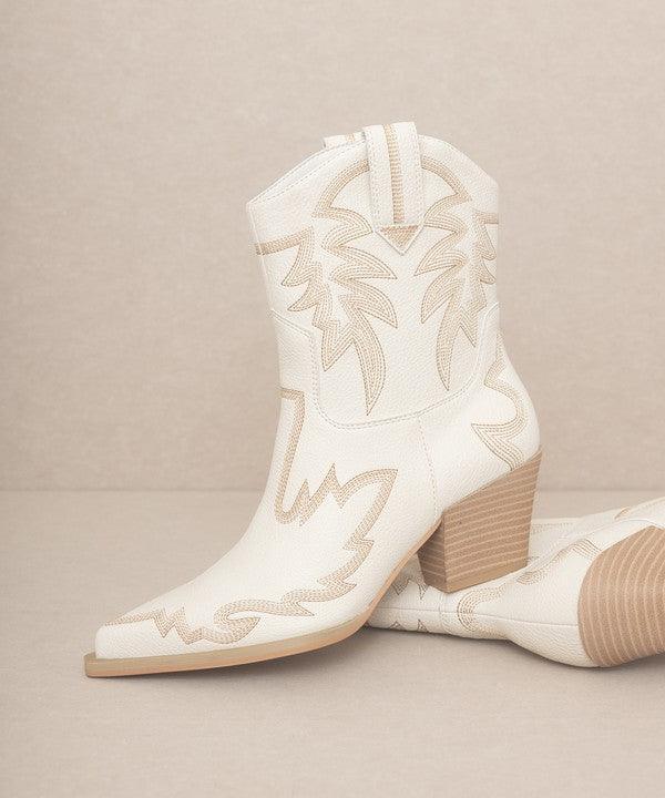 OASIS SOCIETY Nantes - Embroidered Cowboy Boots - Happily Ever Atchison Shop Co.