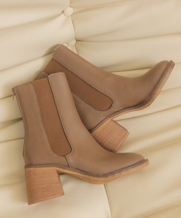 Oasis Society Olivia - Chelsea Heel Boots - Happily Ever Atchison Shop Co.