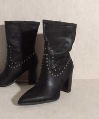 OASIS SOCIETY Paris - Studded Boots - Happily Ever Atchison Shop Co.