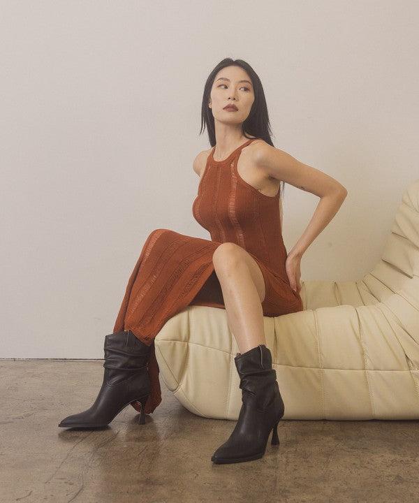 OASIS SOCIETY Riga - Western Inspired Slouch Boots - Happily Ever Atchison Shop Co.