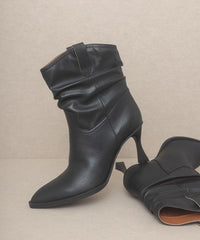 OASIS SOCIETY Riga - Western Inspired Slouch Boots - Happily Ever Atchison Shop Co.