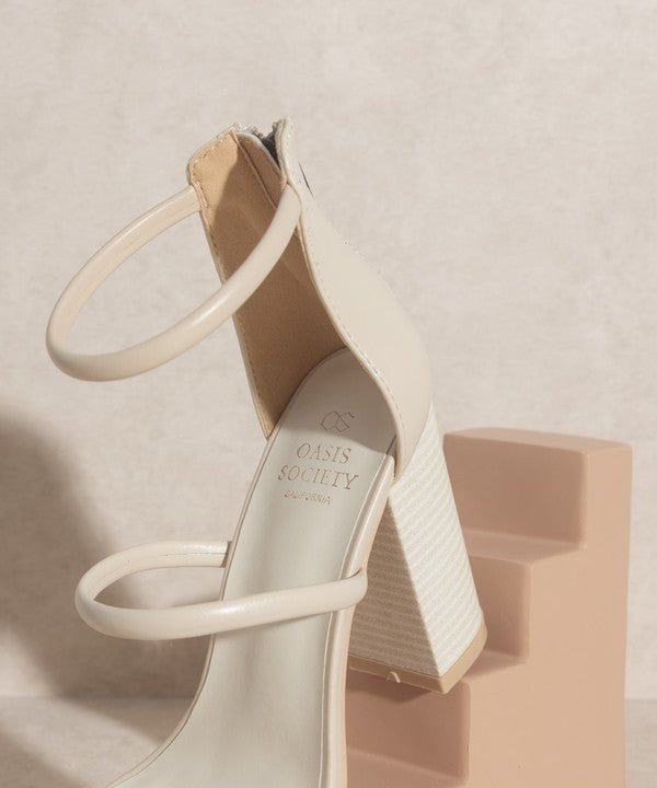 OASIS SOCIETY Taylor - Minimalist Strappy Heel - Happily Ever Atchison Shop Co.