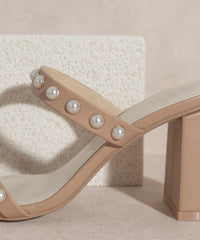 OASIS SOCIETY Victoria - Pearl Strap Heel - Happily Ever Atchison Shop Co.