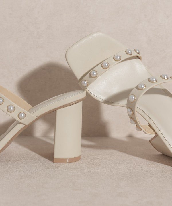 OASIS SOCIETY Victoria - Pearl Strap Heel - Happily Ever Atchison Shop Co.