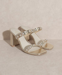 OASIS SOCIETY Victoria - Pearl Strap Heel - Happily Ever Atchison Shop Co.