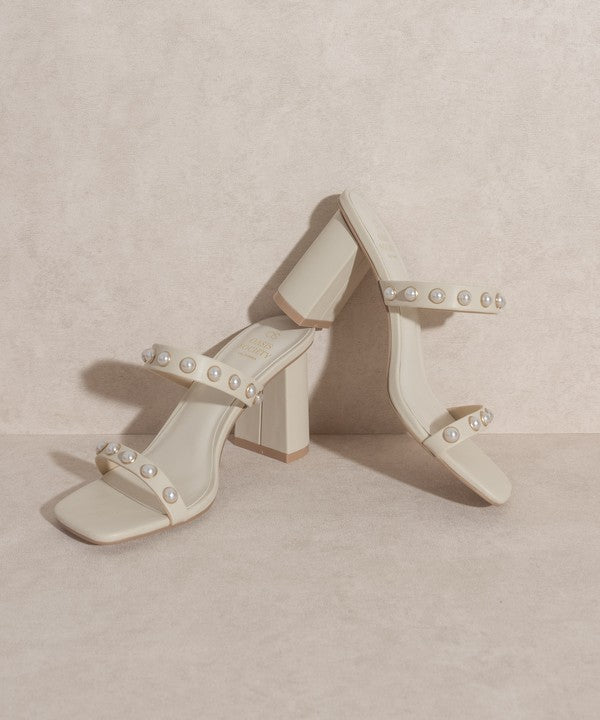 OASIS SOCIETY Victoria - Pearl Strap Heel - Happily Ever Atchison Shop Co.