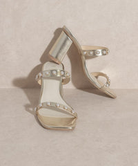 OASIS SOCIETY Victoria - Pearl Strap Heel - Happily Ever Atchison Shop Co.