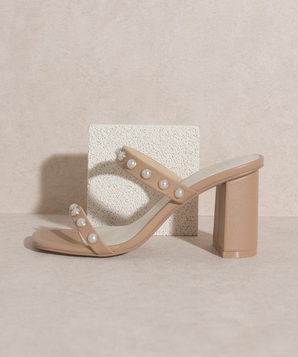 OASIS SOCIETY Victoria - Pearl Strap Heel - Happily Ever Atchison Shop Co.