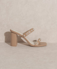 OASIS SOCIETY Victoria - Pearl Strap Heel - Happily Ever Atchison Shop Co.