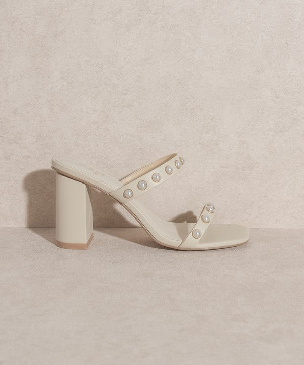 OASIS SOCIETY Victoria - Pearl Strap Heel - Happily Ever Atchison Shop Co.