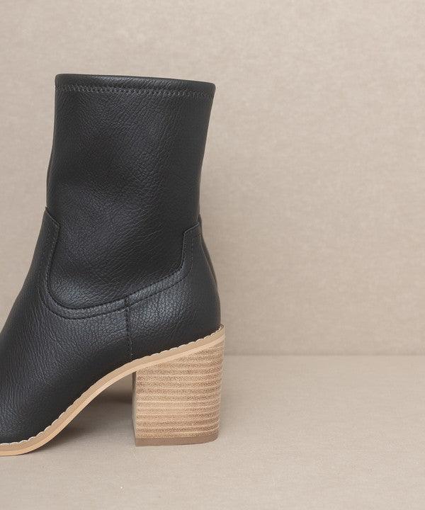 OASIS SOCIETY Vienna - Sleek Ankle Hugging Boots - Happily Ever Atchison Shop Co.
