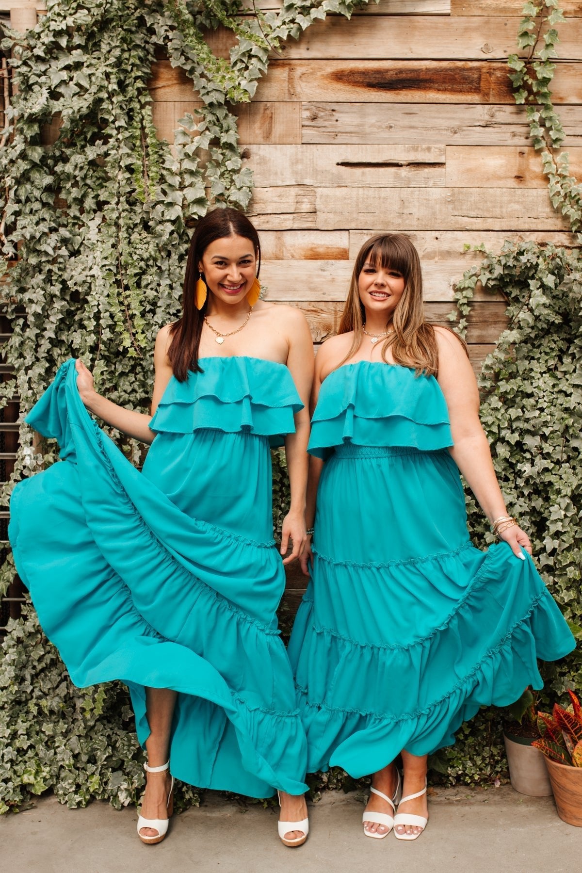 Oceans Of Bliss Dress in Blue - Happily Ever Atchison Shop Co.