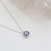 Ode to Rose Blue Crystla Necklace - Happily Ever Atchison Shop Co.