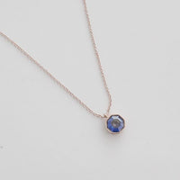 Ode to Rose Blue Crystla Necklace - Happily Ever Atchison Shop Co.
