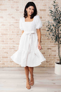 On Cloud Nine Bubble Midi Dress - Happily Ever Atchison Shop Co.