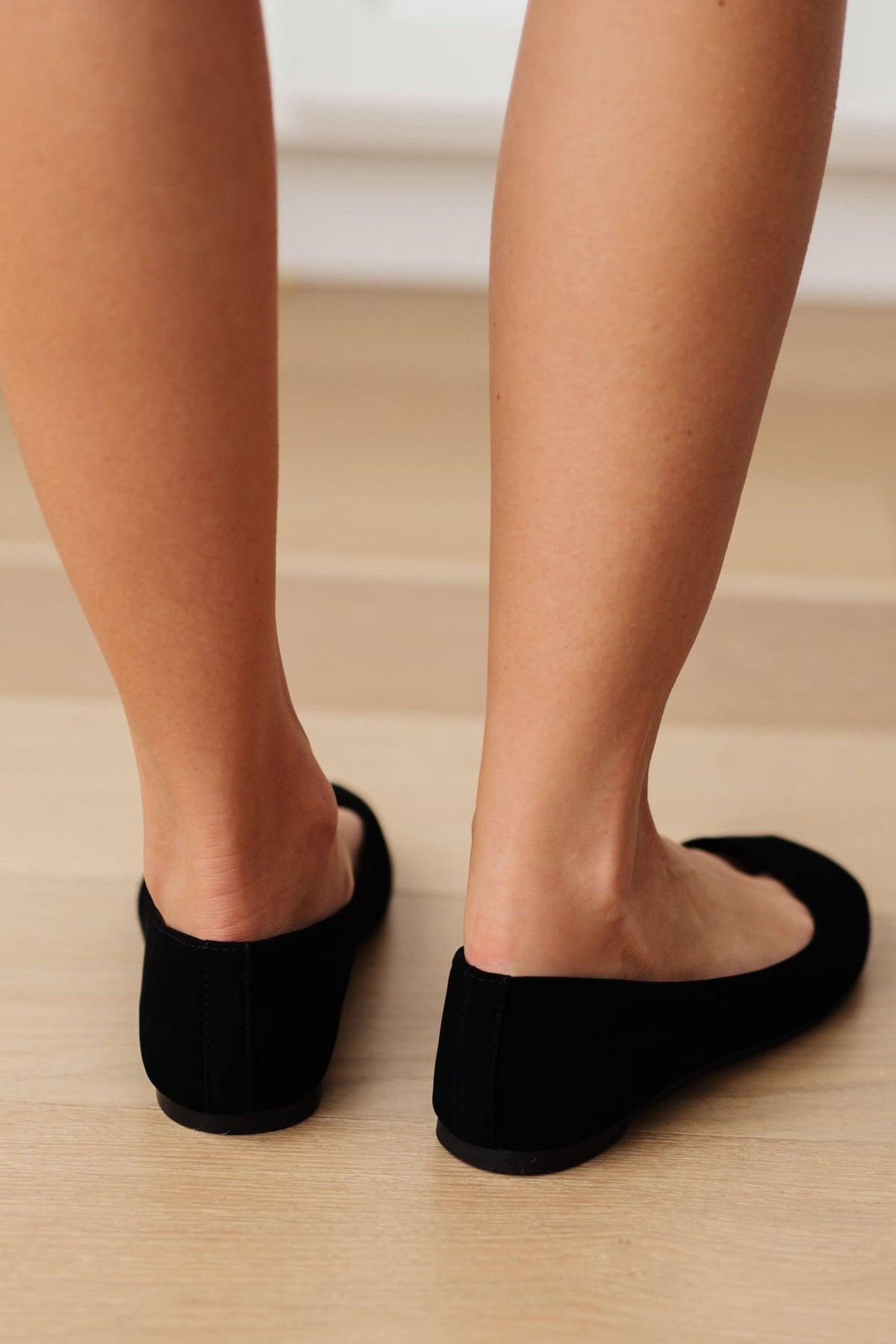 On Your Toes Ballet Flats in Black - Happily Ever Atchison Shop Co.