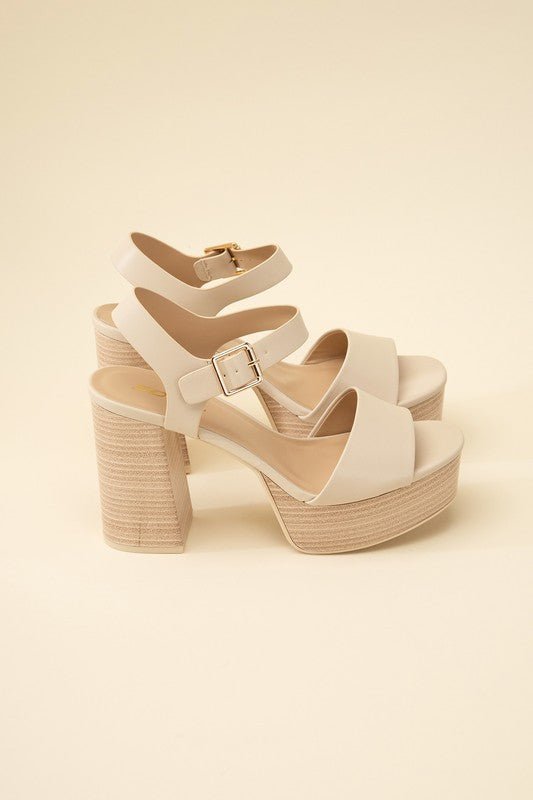 OPTIONS - S Ankle Strap Heels - Happily Ever Atchison Shop Co.