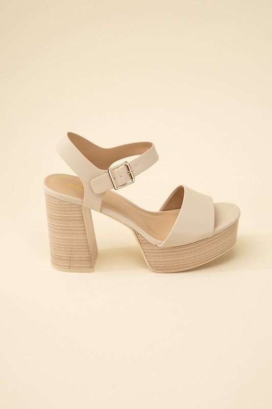 OPTIONS - S Ankle Strap Heels - Happily Ever Atchison Shop Co.