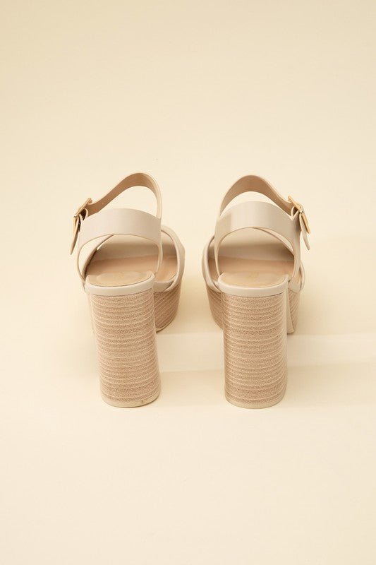 OPTIONS - S Ankle Strap Heels - Happily Ever Atchison Shop Co.