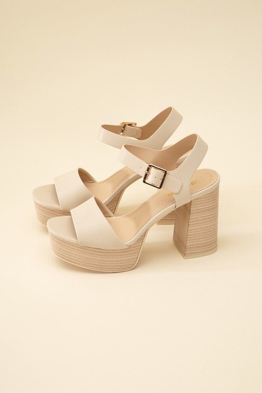 OPTIONS - S Ankle Strap Heels - Happily Ever Atchison Shop Co.