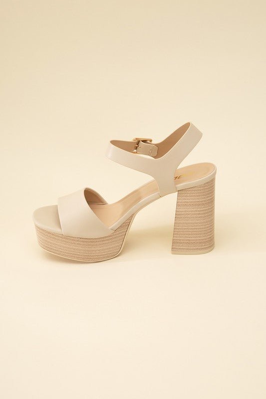 OPTIONS - S Ankle Strap Heels - Happily Ever Atchison Shop Co.