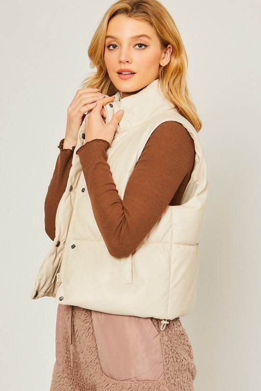 Padded Vest - Happily Ever Atchison Shop Co.