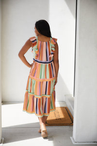 Painted Palette Midi Dress - Happily Ever Atchison Shop Co.
