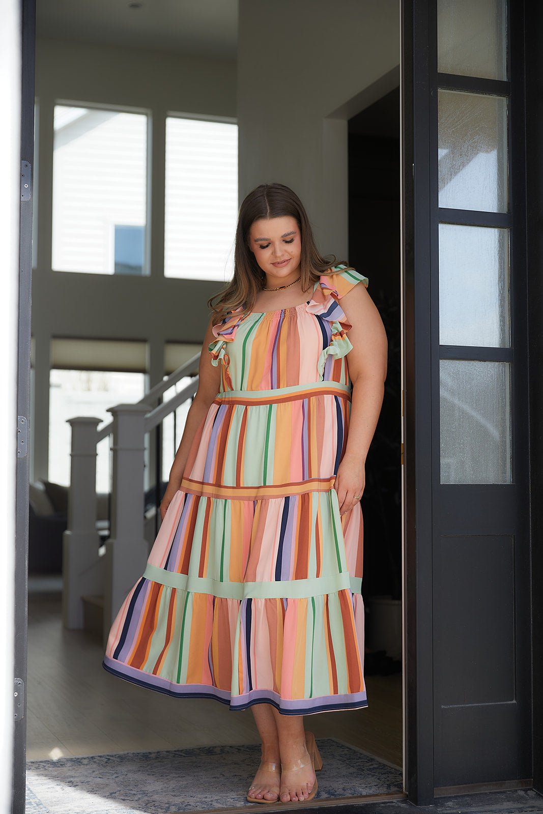 Painted Palette Midi Dress - Happily Ever Atchison Shop Co.